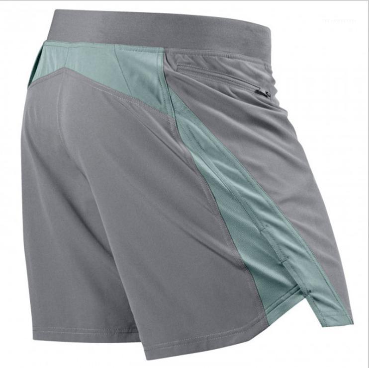 

Apmanda New Quick Dry Jogging Training Fitness Sport Running Men Summer Beach Shorts Exercise Gym Short Pants1, Gray