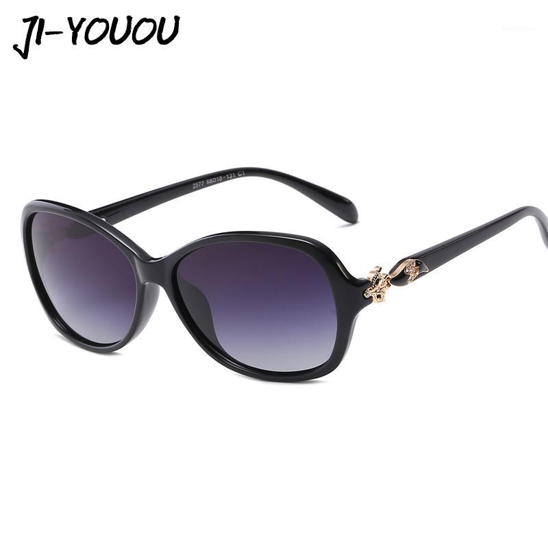

sunglasses for women brand 2018 New polarized HD goggles oculos retro vintage steam punk Frame ladies UV sun glasses1