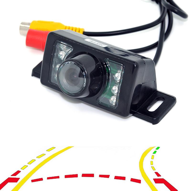 

Variable Dynamic Trajectory Tracks Car Rear View Backup Camera for 7LED night Car CCD Auto Parking Assistance