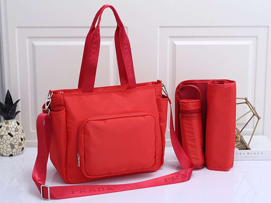 Baby Diaper Bags Mummy Bag Leather Large Capacity Waterproof Nappy Maternity Travel Nursing Handbags