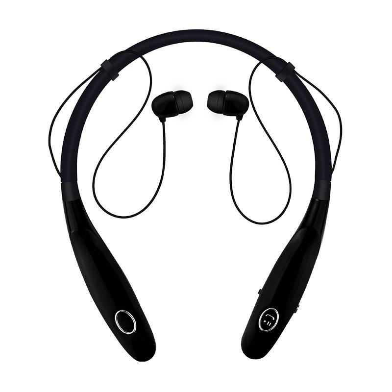 

20 hours playback Ultra-large battery TWS Bluetooth headset, Black