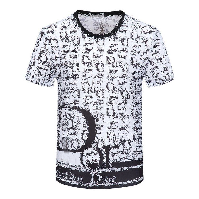 

Mens Summer Tees Plus Size O-neck Short Sleeve T-shirt Designer Fashion Brand Cotton Tops Clothing M-3XL, White;black