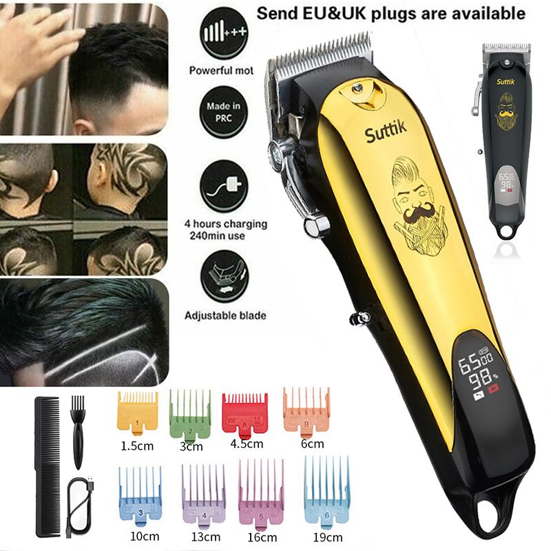 

Powerful professional hair trimmer electric beard trimmer for men hair clipper cutter machine haircut barber razor edge T9