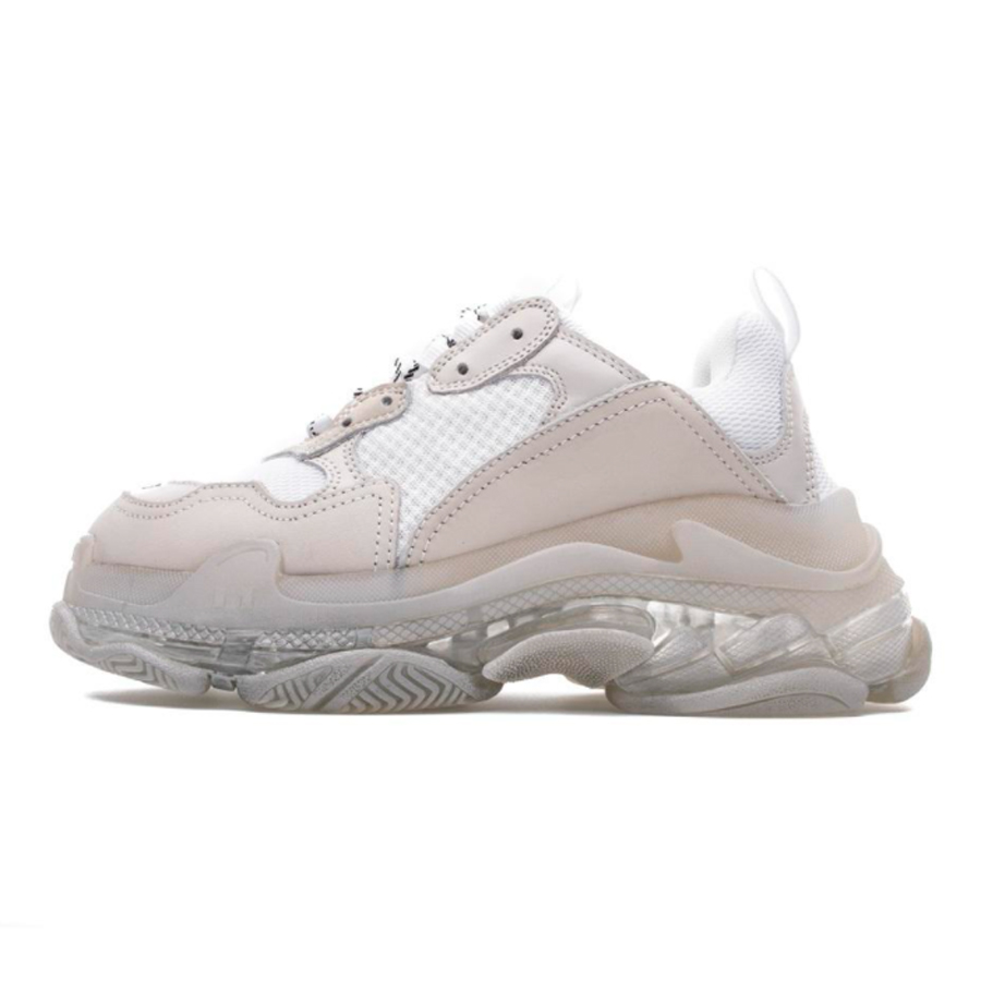 

Women Men TRIPLE S SNEAKER CLEAR SOLE Dad Casual Shoes Crystal Bottom Paris Leisure Sneakers for Vintage Old Grandpa Trainer chaussures size 36-45 By shoe02 05, #0
