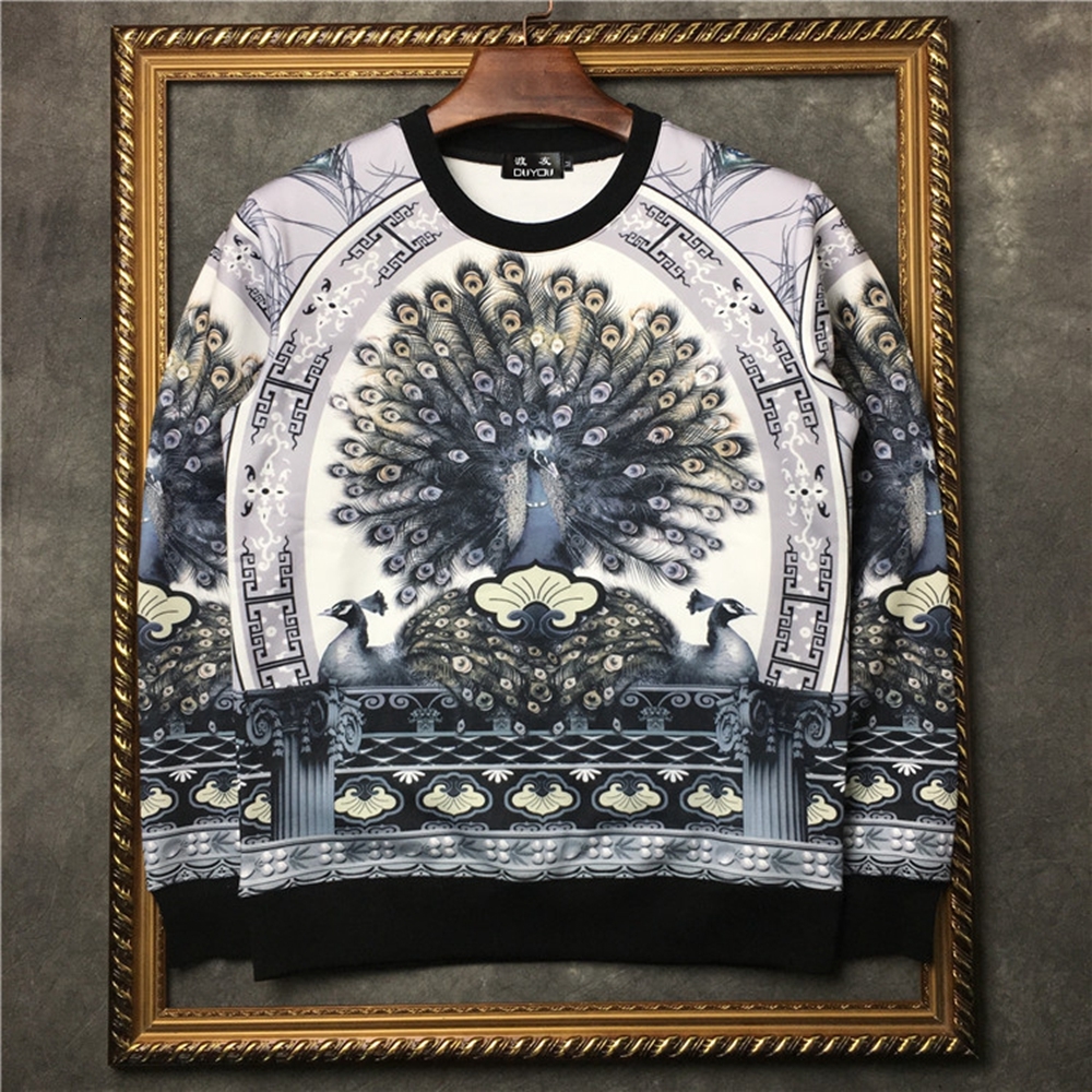 

New Autumn Winter Fashion Men Hoodies Casual Cotton Thicken Fleece Male Pullover Tracksuit Mens Crewneck Sweatshirt Dy5387 3y6u, Black