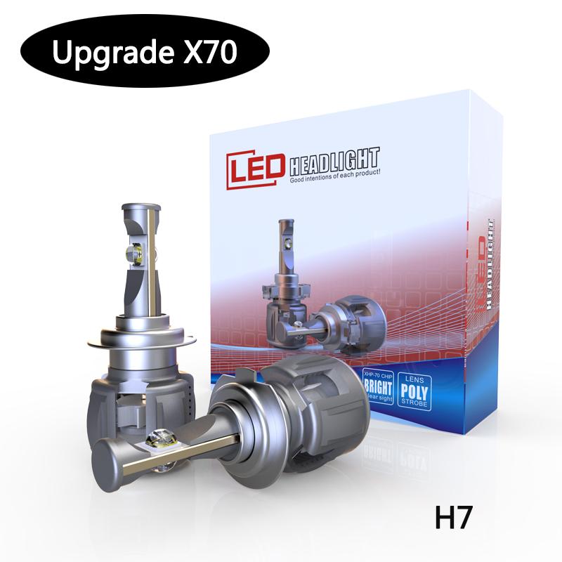 

Original Xhp70 Turho H7 LED H4 15600LM D2S D4R D4S H1 H8 H11 9005 D3S 9006 4 D1S LED Car Headlight Bulbs 6000K Fog Lights 12V
