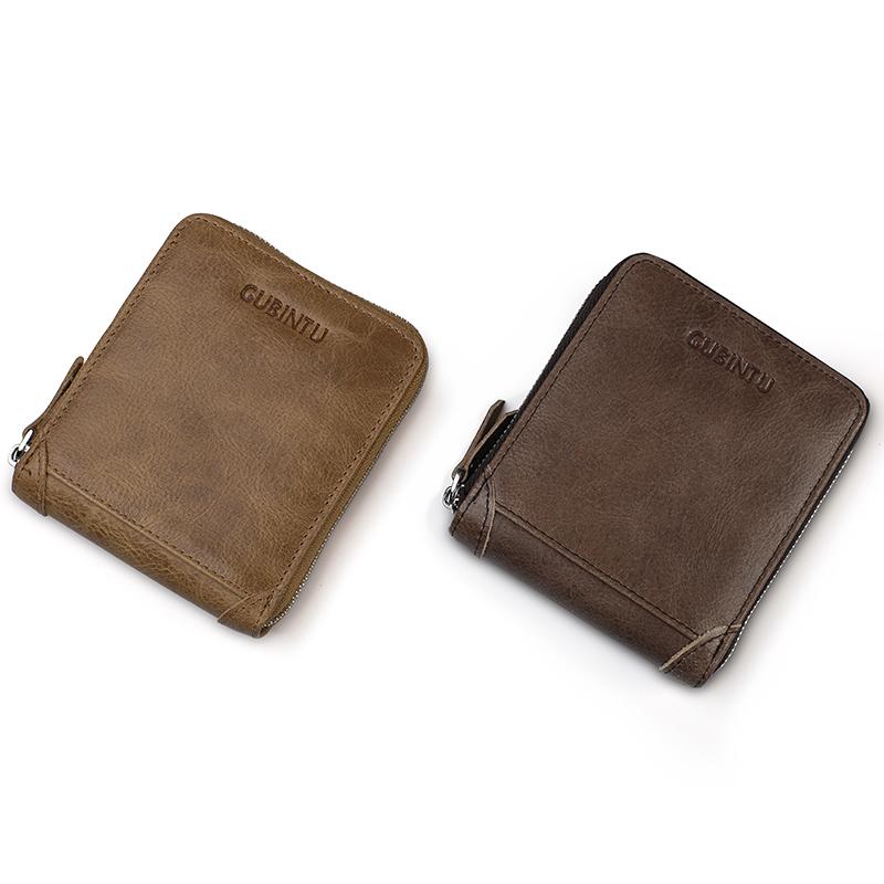 

New PU Leather Mens Wallets Leather Men Wallet Coin Pocket And Card Holder Quality Purses For Male, Light coffee