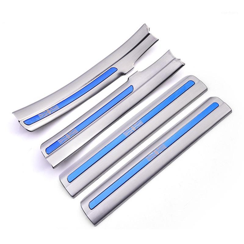 

4pcs Stainless Steel Car Inner Door Scuff Plate Door Sill Protector Guard Sticker for Mini Cooper New Clubman F54 2015 2016 20171