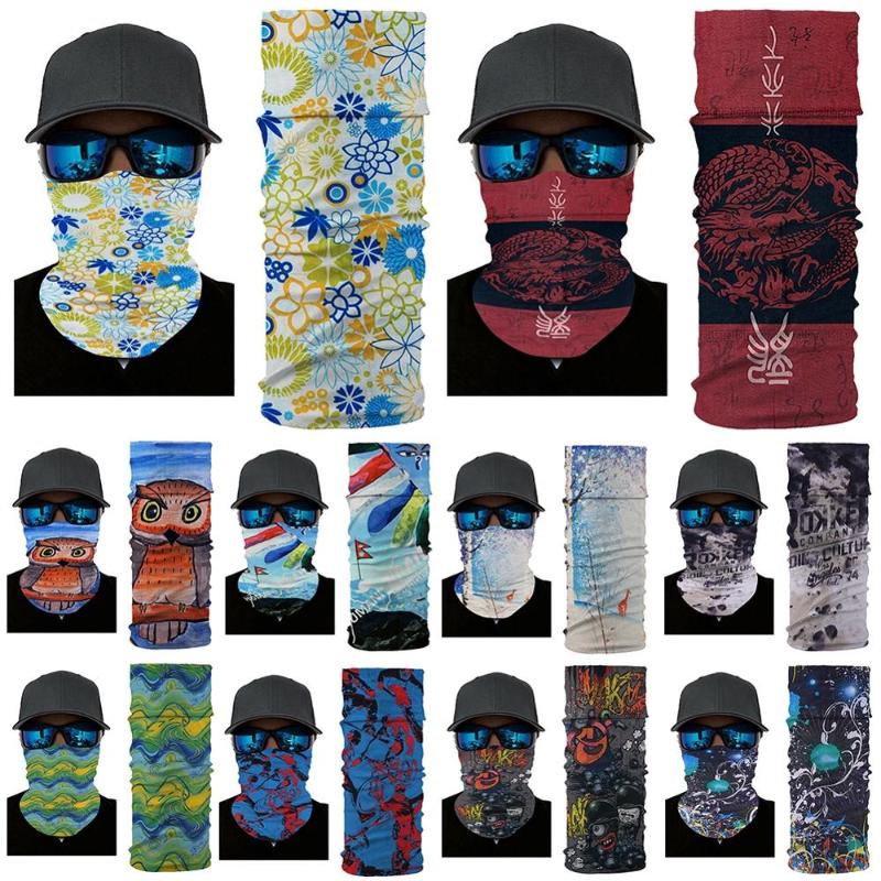 

New Dustproof Headscarf 2020 Unisex Head and Face Neck Guard Headband Scarf Unisex Magic Pipe Scarf Cycling Strap