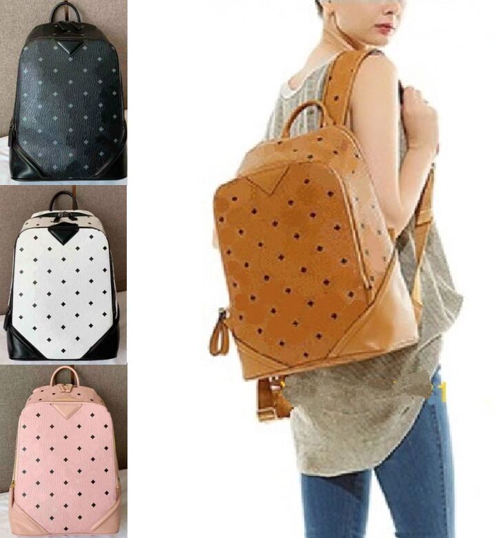 

New Designers Backpack 2021 Handbags Purses Men and Women Bag Fashion Rivet Leather Travel Laptop Backpacks Student Bookbag Back Pack