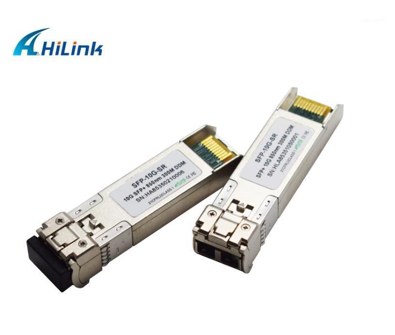 

1-20pcs) Multimode Gigabit Ethernet 10G 850nm 300m SFP+ Duplex LC Transceiver SFP-10G-SR1