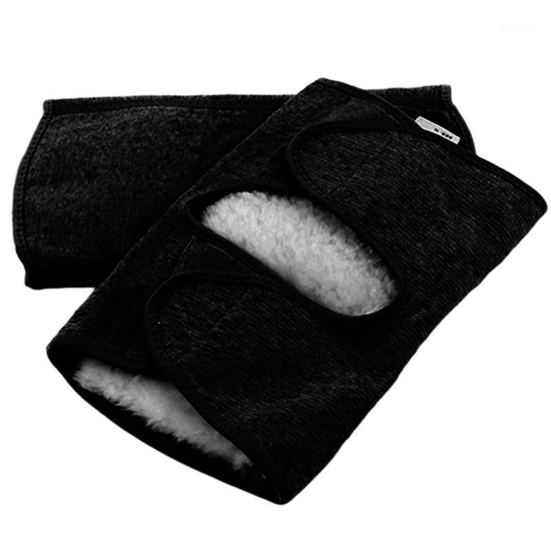 

2pcs Knee Pads Winter Warm High Elastic Artificial Wool Soft Protective Gear Support Non Slip Outdoor Riding Anti Cold Windproof1, Grey