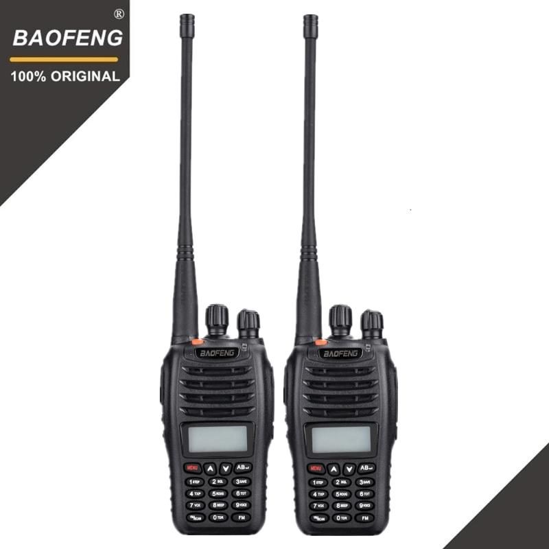 

2Pcs Baofeng UV-B5 Walkie Talkie 199 Channel Two Way Radio UHF VHF Long Range Handheld FM HF Transceiver Ham Radio Comunicador