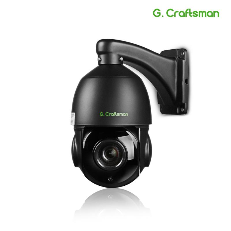 

5.0MP POE 30X PTZ Dome IP Camera Black Outdoor SONY IMX335 Optical Zoom IR 60M CCTV Security Waterproof G