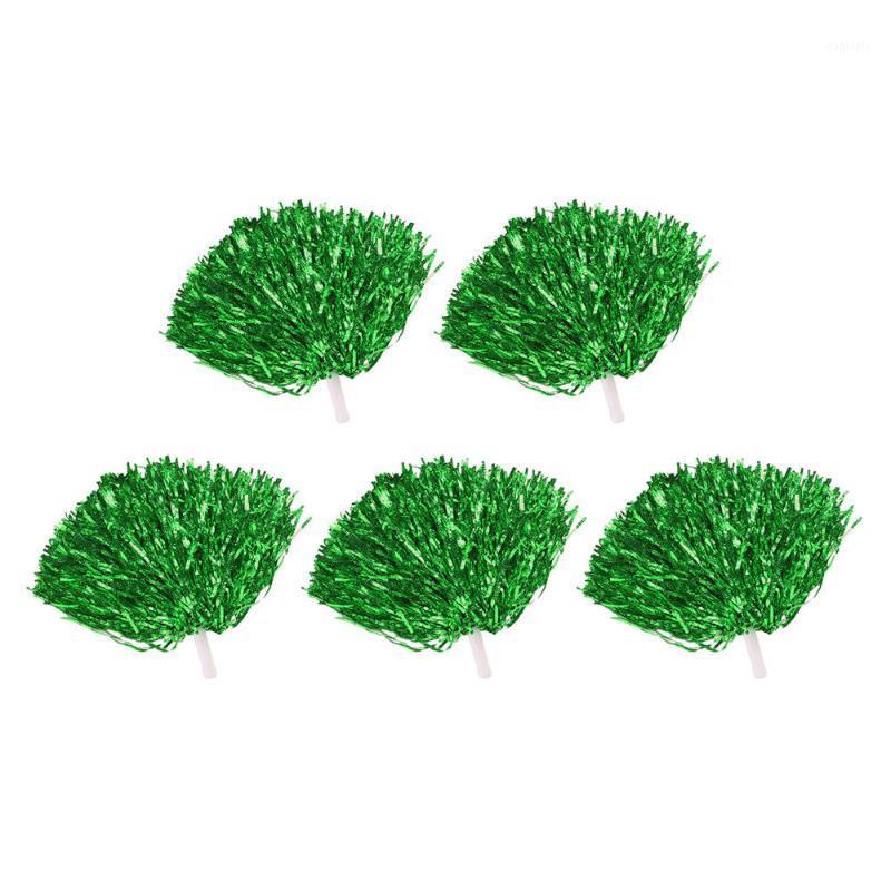 

5pcs Cheering pompom Flower Cheerleaders Took Ball Bouquet Cheerleaders Hand Flowers Rings with Handles for Sports Match1