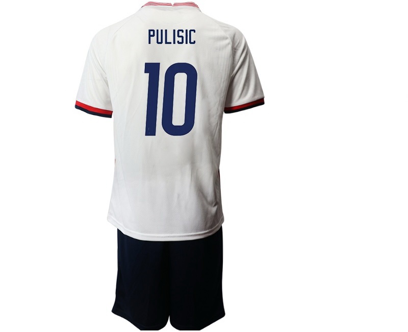 

Customized 20-21 mens 10 PULISIC Soccer Sets Jerseys With Shorts football Dropping Accepted local online store Custom yakuda Discount Cheap, 20-21 away