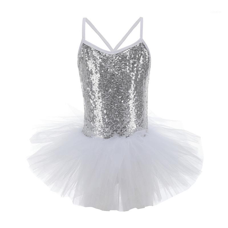 

Girls Ballet Gymnastics Leotard Dress Sequined Dance Dress Lovely Kids Girls Professional Ballet Tutu1, Pink