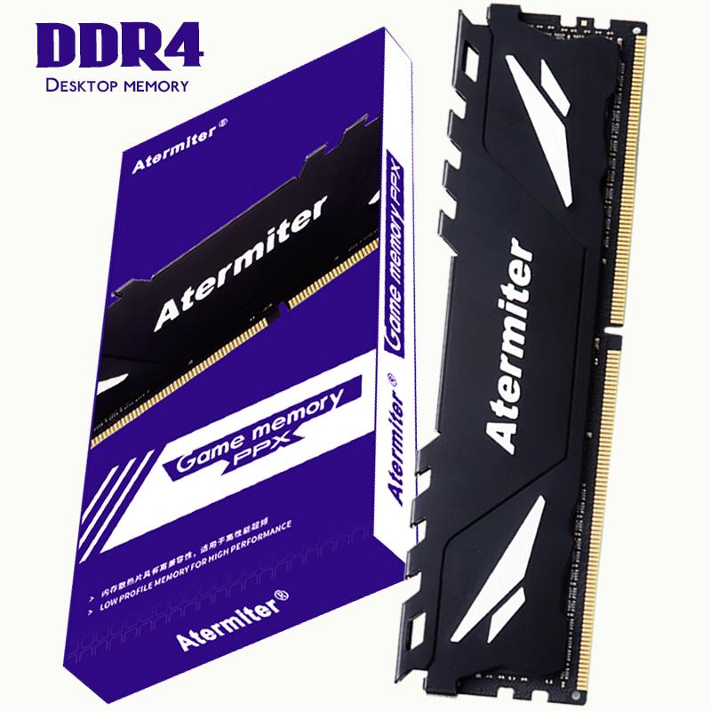 

atermiter 32GB 16GB 8gb 4gb PC Memory RAM Memoria Module Computer Desktop DDR4 PC4 4G 8g 16g 2400Mhz 2666Mhz DIMM 3000 2133 MHZ