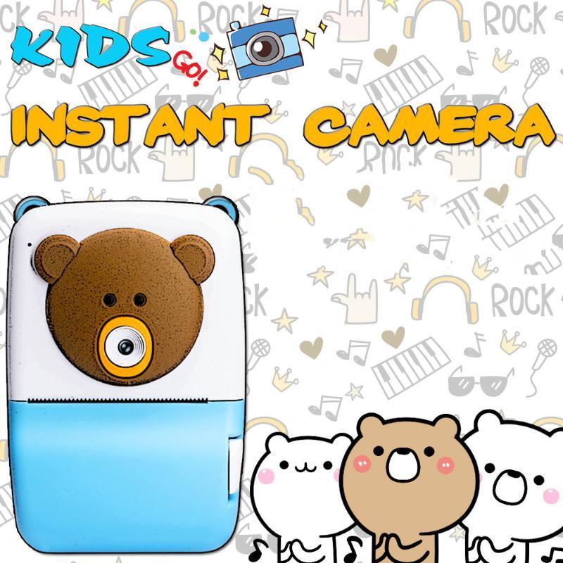 

HD 1080P 12Mega Pixels Mini Photo Printer Picture Print Digital Polarid Kids Toys Outdoor Photography Instant Camera Polaroid1