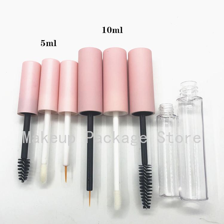 

1.5ml Lip Gloss Tube 5ml 10ml Empty pink cap Lipgloss Mascara Tube, Eyelash Tube Lip Gloss Bottle Packaging Lipgloss Container