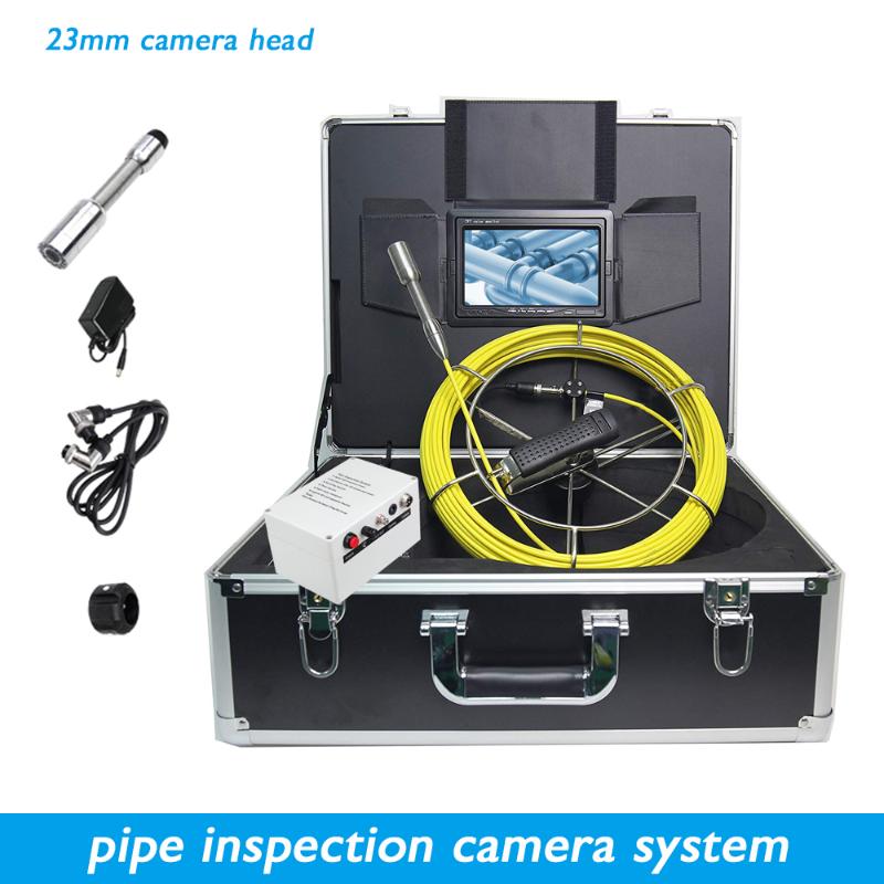 

7inch LCD 20M HD 1000TVL Camera Lens Drain Sewer Pipeline Industrial Endoscope 4500mAh Battery Pipe Inspection Video Camera