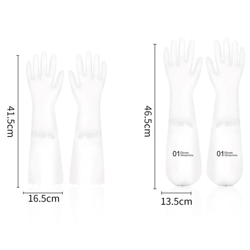 

Kitchen Dish Washing Gloves Household Dishwashing Gloves Rubber For Washing Clothes Cleaning For Dishes