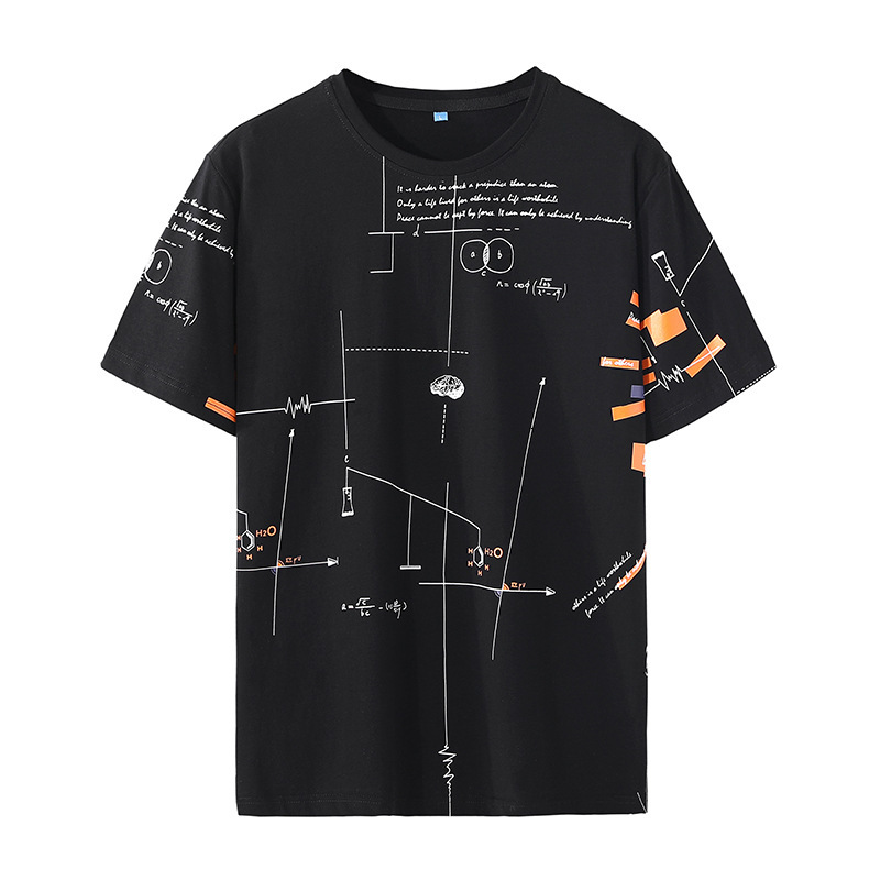 

2021 New Hio Hop Releases Casual Male T-shirts Printing Summer Short Sleeve Black Tshirt Plus Size L-6xl 7xl 8xl 9xl Vqoa, White