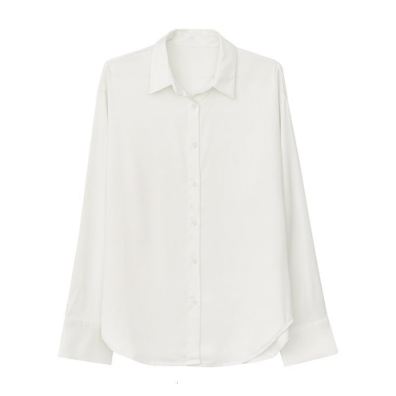 

2021 New Blouses Turn Down Collar Striped Plaid and Spring Tops Women's Clothing Vintage Shirts 7qhc, Khaki.