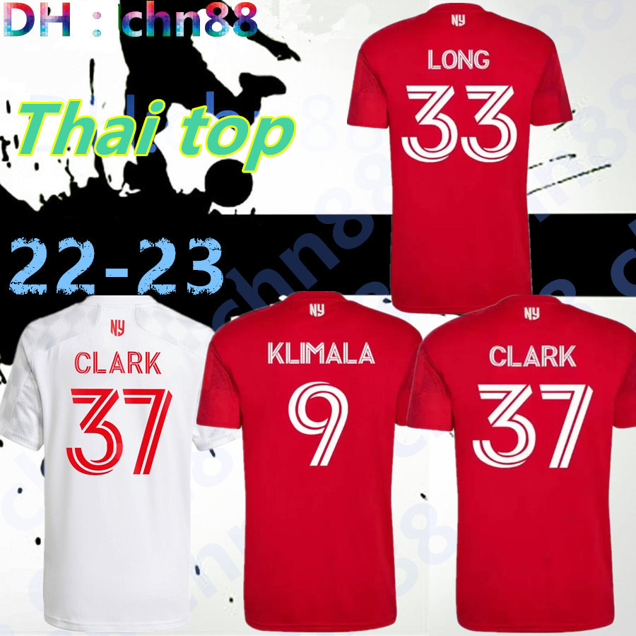 

2022 2023 New York Red Away MLS Soccer Jersey MORGAN AMAYA KLIMALA BULLS CASSERES JR. LONG CLARK 22 23 Football Shirts REYES TOLKIN OMIR FERNANDEZ YEARWOOD Tops Uniform, Home