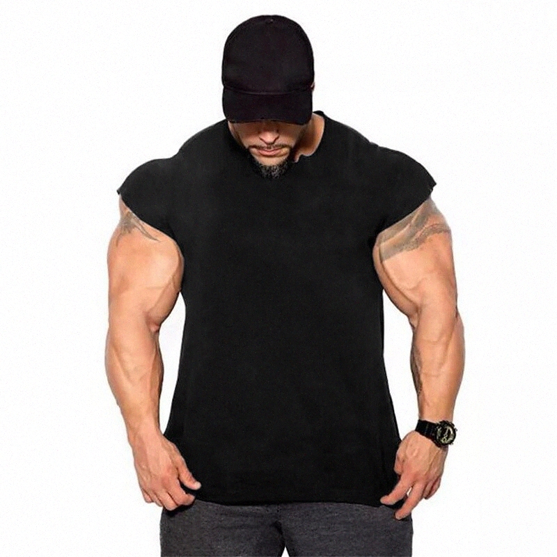 Men's Undershirt Solid Color Crew Neck Casual Daily Sleeveless Tops Lightweight Fashion Big and Tall Sports Blue White Black g10a#