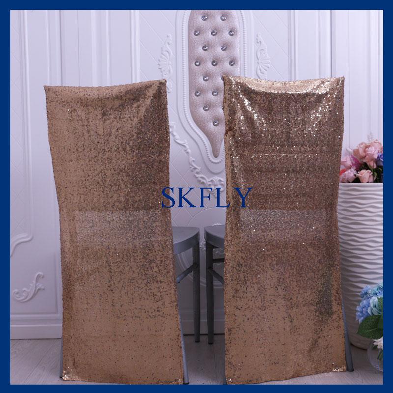 

CH004T nice free shipping elegant wedding cheap standard chiavari antique gold silver red royal blue turquoise sequin chair cap