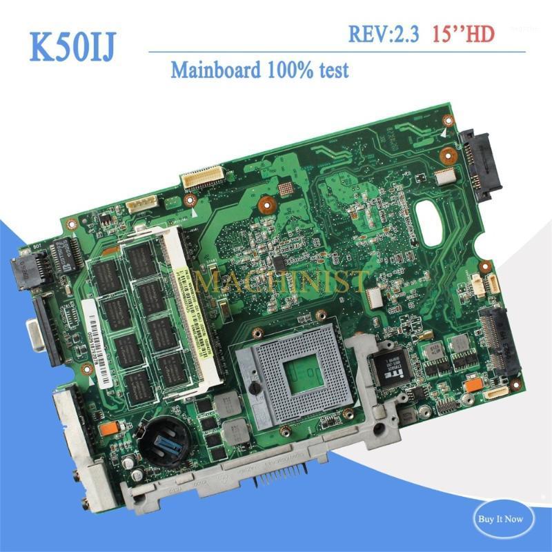 

K50IJ REV2.1 mainboard for ASUS X5DIJ K60IJ X8AIJ K40IJ K50IJ laptop Motherboard REV2.1 60-NVJMB1100-B21 Mianboard fully tested1