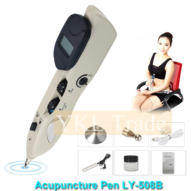 

Electric Acupuncture Meridian Pen Electronic Acupuncture Pen Point Detector Acupressure Massage Pain Therapy Face Care Health