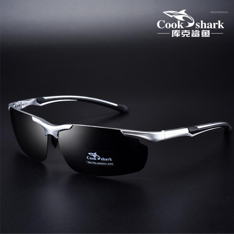 

Cookshark Sunglasses Men polariscope change color Drive by car Glasses1