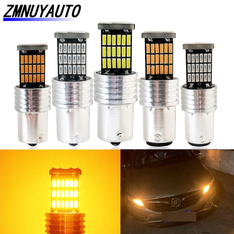 

2x LED 1156 BA15S P21W 12V Auto Reverse Lights BAU15S PY21W Led 1157 Car P21/5W BAY15D Auto DRL Stop Lamp Bulbs Turn Signal, As pic