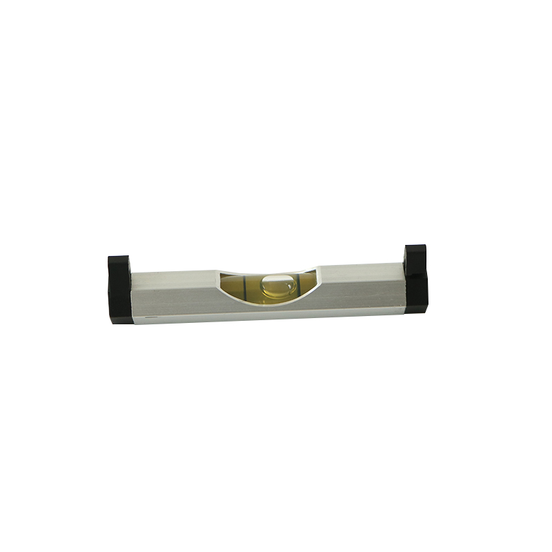 

3 inch aluminum alloy wire level ruler, aluminum alloy shell, clear level bubble can be hung on line for measurement