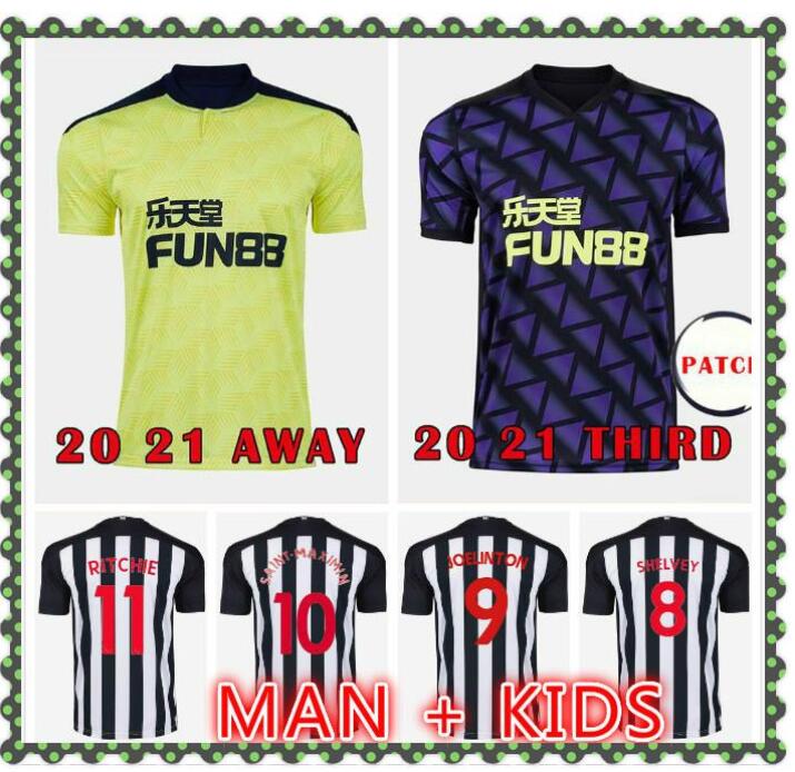 

man+kids kit 20 21 RITCHIE SOCCER JERSEYS HOME UNITED JOELINTO 2020 2021 home LASCELLES SHELVEY FOOTBALL YEDLIN SHIRTS MEN Newcastl, Red