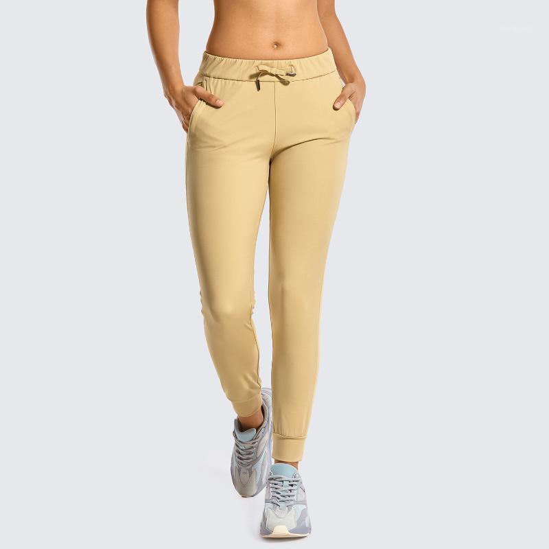 

Women's Stretch Drawstring Jogger Fitted Cuffed Sweatpants with Pockets Casual Travel Lounge Pants-28 inches1, Black01