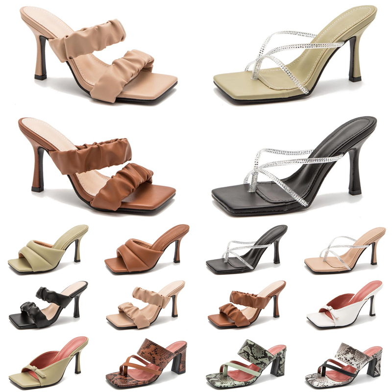 

2020 luxury high heels fashion women casual shoes vintage Sexy elegant outdoor wedding glitter Dress size 36-42, #1 10cm