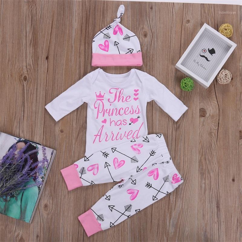 

Autumn Winter Newborn Infant 3PCS Clothes Set Baby Girl Jumpsuits Cotton Long Sleeve Romper Playsuits Pants Outfits1, As pic