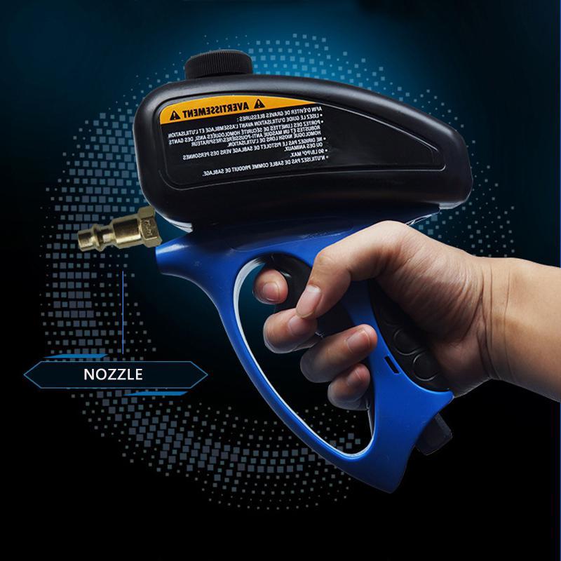 

Anti-rust Sandblaster Air Compressed Sandblasting Gun Handheld Glass Sprayer Sandblasting Machine with Small Nozzle Portable