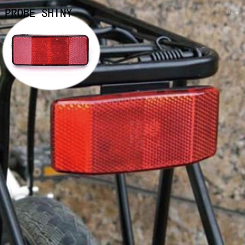 

PROBE SHINY Bicycle Light Bicycle Rack Tail Safety Caution Warning Reflector Disc Panier Rear Reflective High Quality A7111