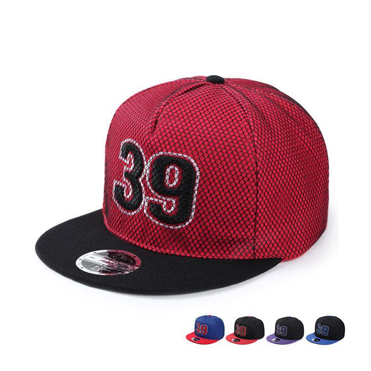

Ball Caps Fashion 39 Number Mesh Hip Hop Hat Spring And Autumn Street Dance Casual Flat-Edged Baseball Cap Hats For Men Women Gorras, Black blue
