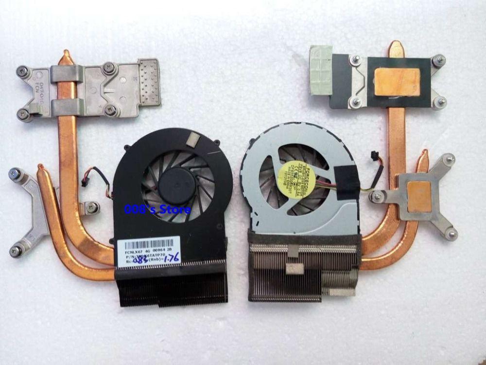 

Laptop CPU Cooler Radiator Heatsink Fan For DV6-3000 DV7-4000 604787-001 637609-001 DFB552005M30T F9V8 5V 0.5A1