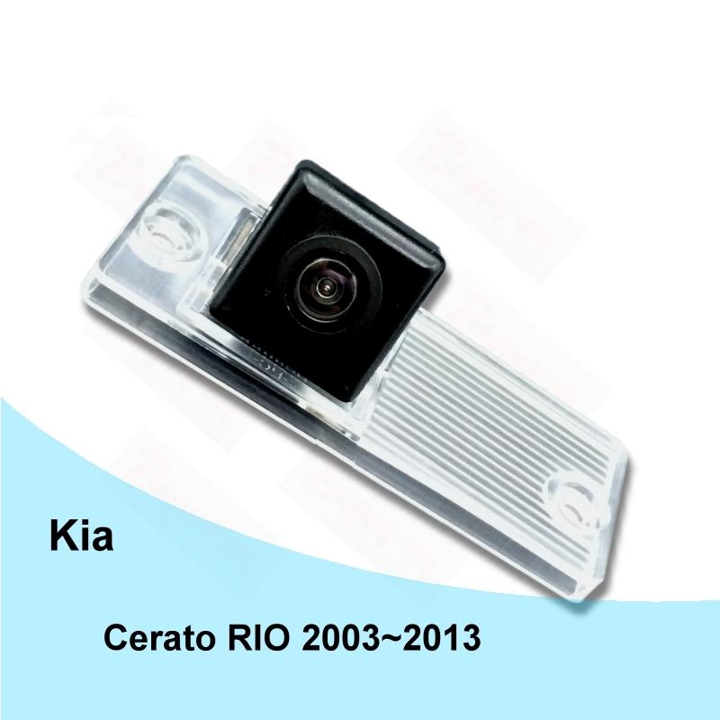 

BOQUERON for Kia Cerato RIO 2003~2013 Car Rear View Camera reverse Backup Parking Camera LED Night Vision Waterproof Wide Angle