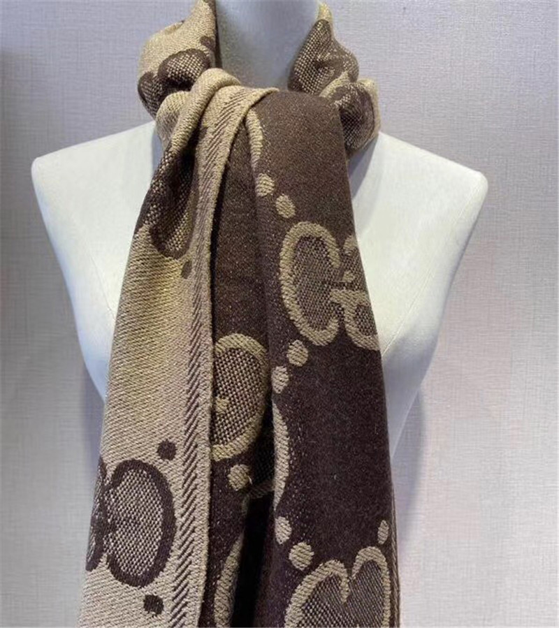 

Brand cashmere scarf Soft thick cashmere jacquard scarf fashion shawl classic scarf 180*70cm