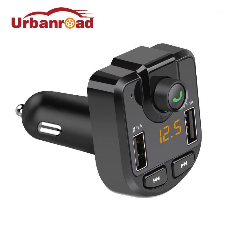

Urbanroad Dual USB Charger Fm Transmitter Car Wireless Bluetooth Mp3 Player Car 4.1A For GPS Fm Modulator With Voltage1