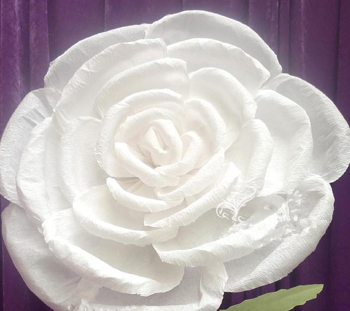 

Artificial Flowers wedding paper flower Background flower design wedding background with photographic, Beige