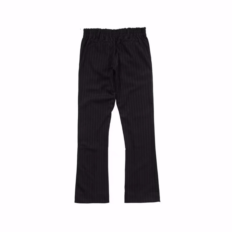 

2021 New Stripe Flared Sweatpants Men Women 1:1 High Quality Kanye Isecret Pants Drawstring Joggers Trouser Nnnq