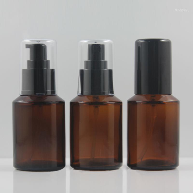 

Amber Glass 60ml Fancy Spray Bottle,50pcs Lotion Pump Container1